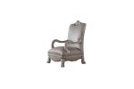 ACME Dresden Accent Chair, Vintage Bone White & PU 58172