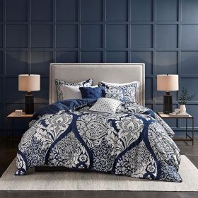 6 Piece Printed Duvet Cover Set