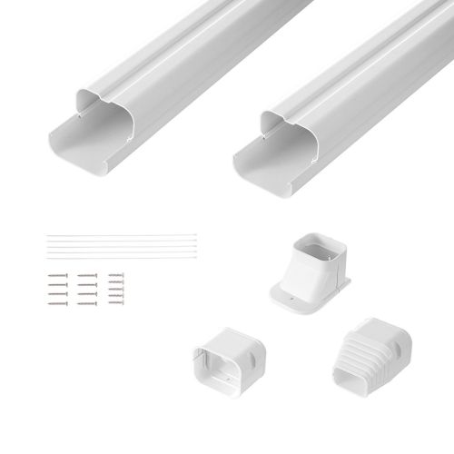 VEVOR Mini Split Line Set Cover 3-inch W 7.4Ft L