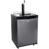 VEVOR Beer Kegerator, Single Tap Draft Beer Dispenser, Full Size Keg Refrigerator With Shelves, CO2 Cylinder, Drip Tray & Rail