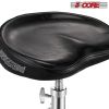 5 CORE Drum Throne Padded Guitar Stool Adjustable Heavy Duty Saddle Music Chair Seat Universal for Adults & Kids with Anti Slip Rubber Feet - DS CH BL