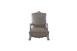 ACME Dresden Accent Chair, Vintage Bone White & PU 58172