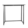 Simple Collapsible Computer Desk Black