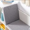 HOMCOM 6-Cubby Kids Bookcase with Reading Nook and Cushion, Multi-Purpose Storage Organizer for Bedroom, Living Room, Pure White