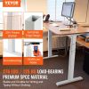 VEVOR Standing Desk Frame Dual Motor, Adjustable 26"-50.8" Height & 43.3"-70.1" Length Electric Stand Up Computer Desk Legs