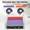 VEVOR Hot Dog Roller, 11 Rollers 30 Hot Dogs Capacity