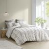 3 Piece Cotton Jacquard Duvet Cover Set