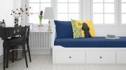 Summer Sunflowers Toy Black Poodle Standard Pillowcase Lightweight Super Soft Easy Care Decorative Artwork Pillowcase, Standard