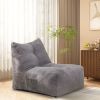 Bean Bag Chair, Cozy Lazy Sofa, Inflatable Floor Beanbags Filled with High-Density Foam, Memory Foam Bean Bag for Living Spaces, Bedrooms