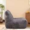 Bean Bag Chair, Cozy Lazy Sofa, Inflatable Floor Beanbags Filled with High-Density Foam, Memory Foam Bean Bag for Living Spaces, Bedrooms